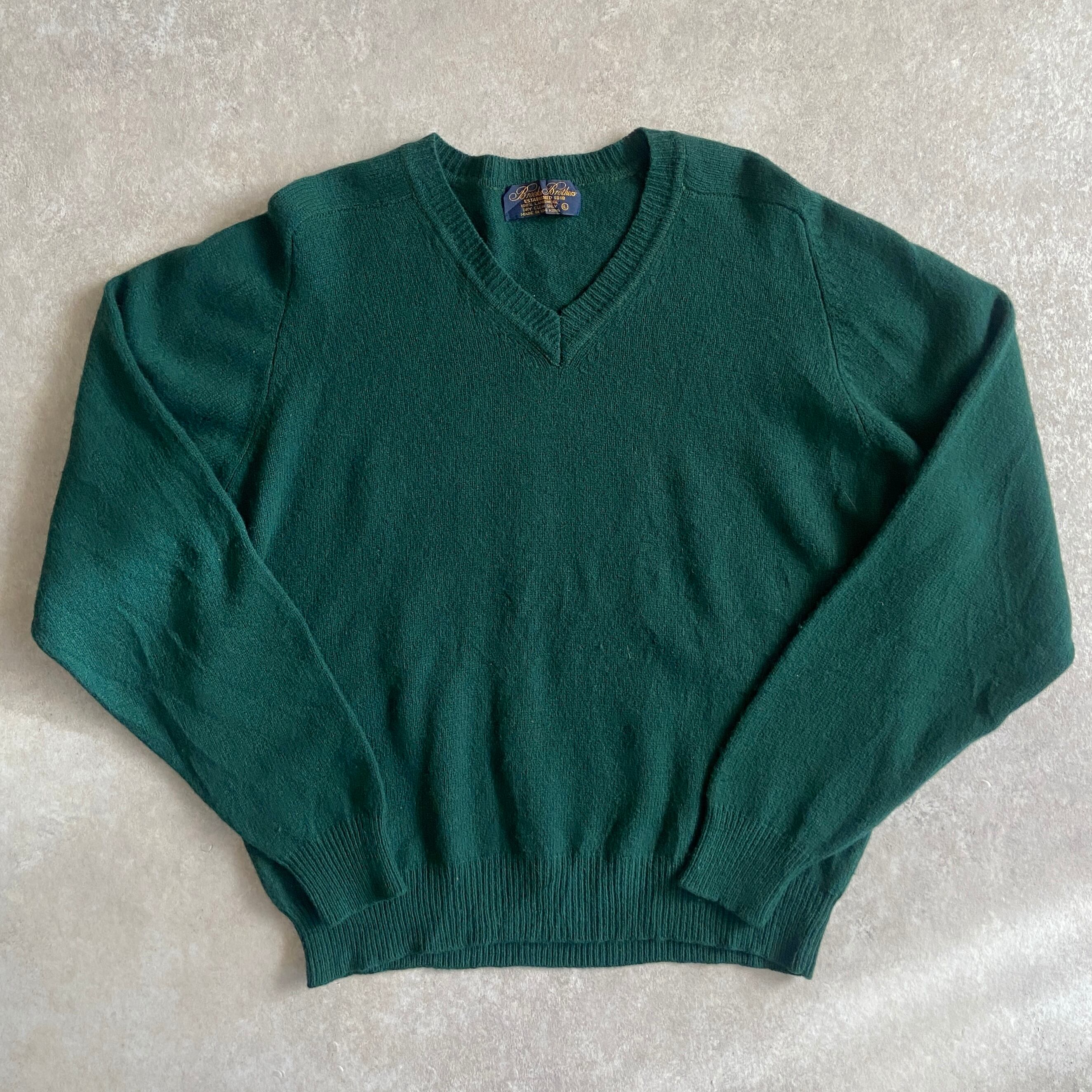 Brooks Brothers Wool 100% Knit Sweater L