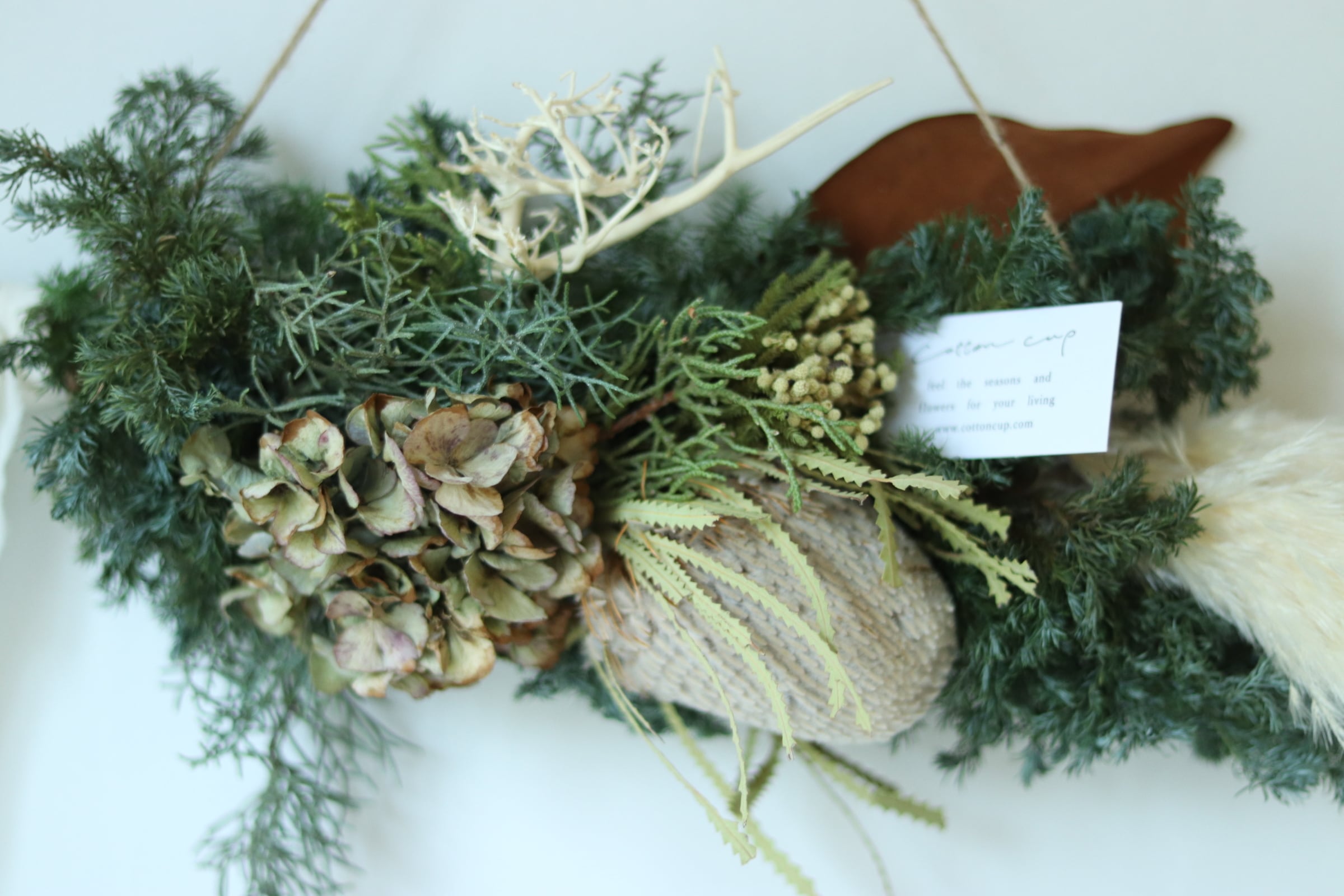 バンクシアの壁飾り