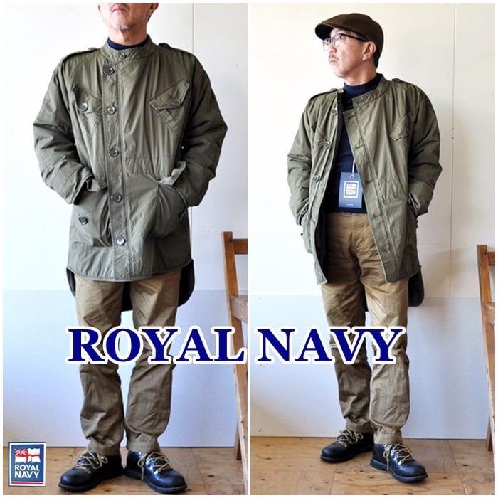 ROYAL NAVY ロイヤルネイビー ミリタリーコート 1952 M-