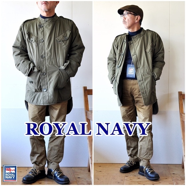 ROYAL NAVY ロイヤルネイビー ミリタリーコート 1952 MIDDLE JACKET　ミドルジャケット