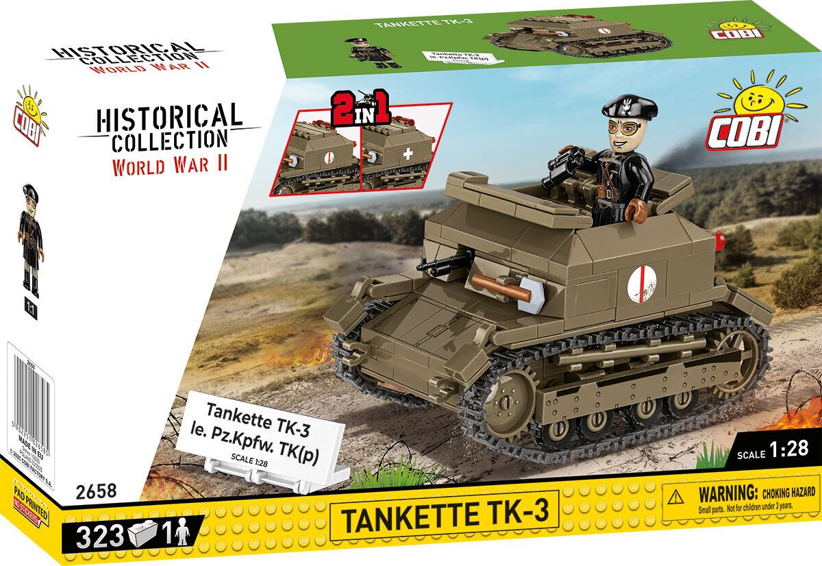 COBI #2658 TK-3 Tankette