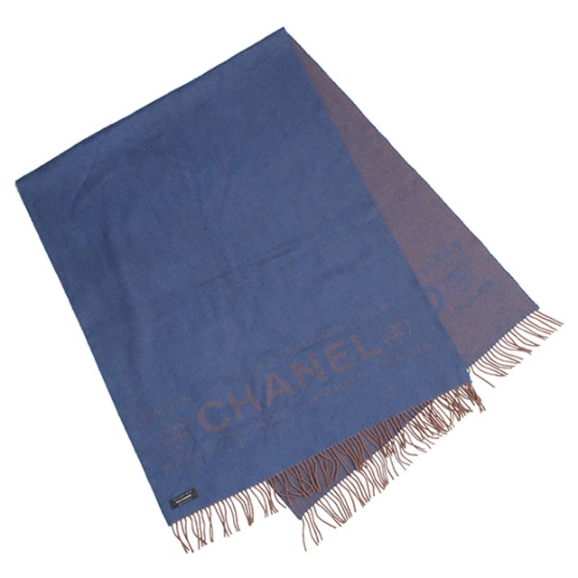 Used CHANEL / Cashmere Logo Stole