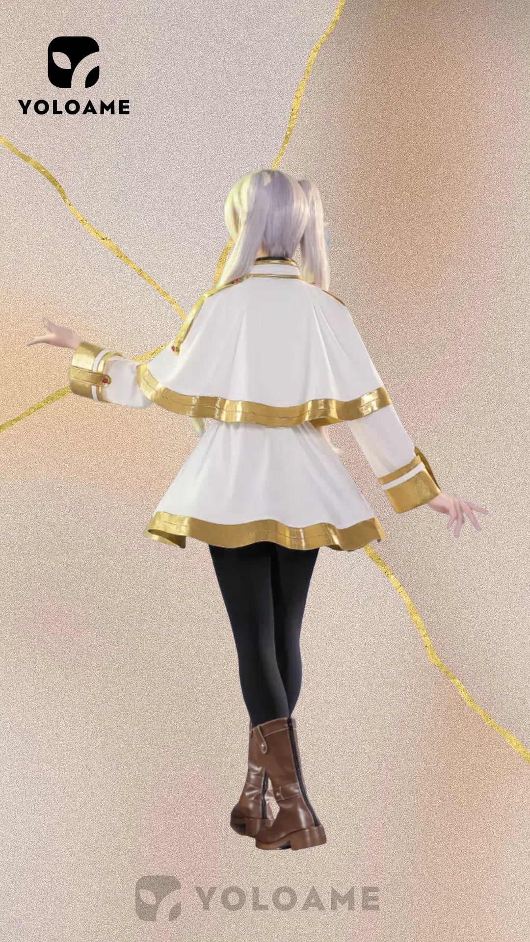 葬送のフリーレン フリーレン コスプレ衣装【三分妄想 1/3Delusion正規