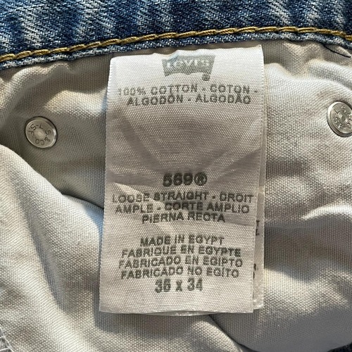 【W36 L34】 エジプト製 usa levi's リーバイス 569 詳細写真5