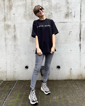 drink T-Shirt【black】