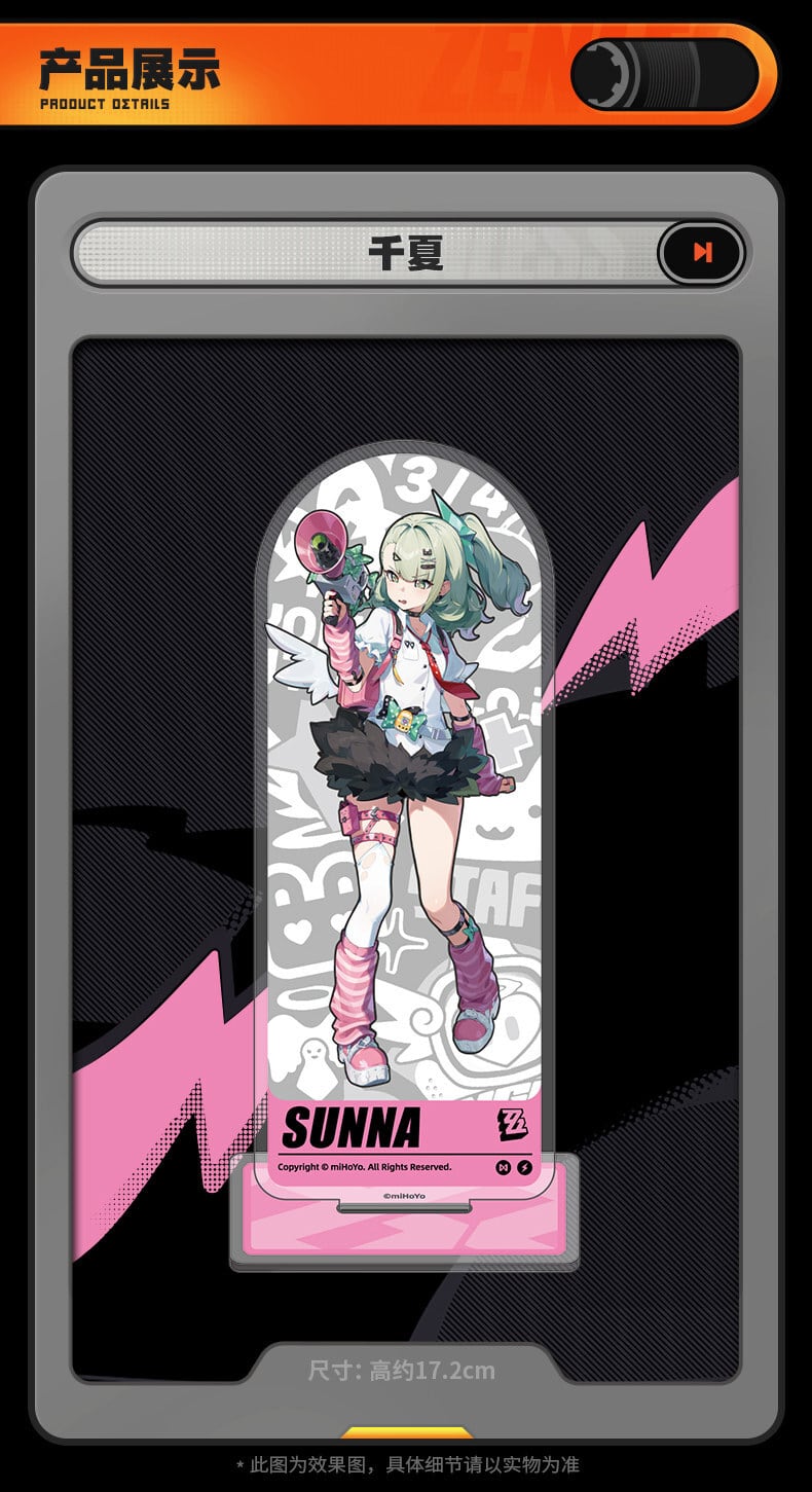 妄想エンジェルZ LIVETOKYO2026アクリルスタンド アリア・千夏・南宮 ゼンレスゾーンゼロ 立ち絵 アクリルスタンド 妄想エンジェル 千夏