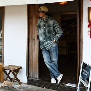 ストリート・ヴィンテージチェックシャツ A2129