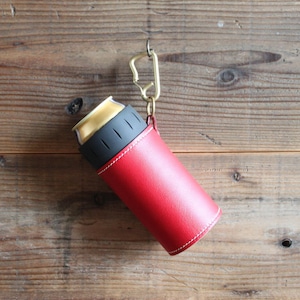 What will be will be & Greenfield サーモス THERMOS 保冷缶 ホルダー レザー カバー 500ml