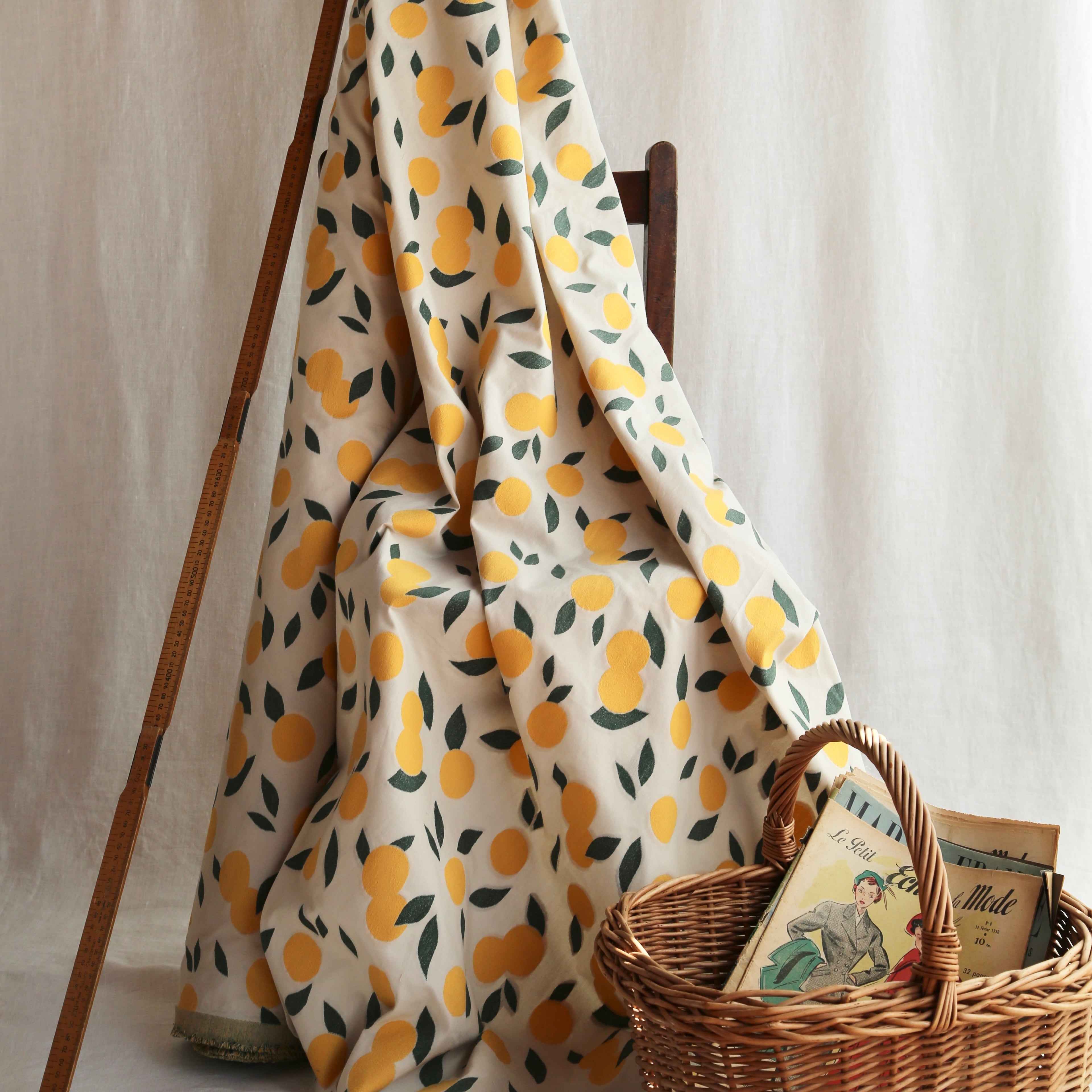 Original Textile 'Fruits' Hassaku | IBAMOTO HONTEN