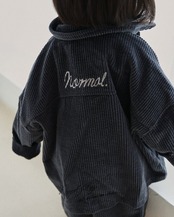 韓国子供服 / 26Autumn / normalplay / バブルコーデュロイジャケット / キッズ / 秋服 *12M~L*