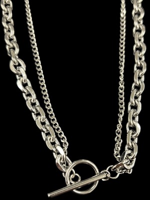 【ALUDE SELECT】Urban cascade necklace