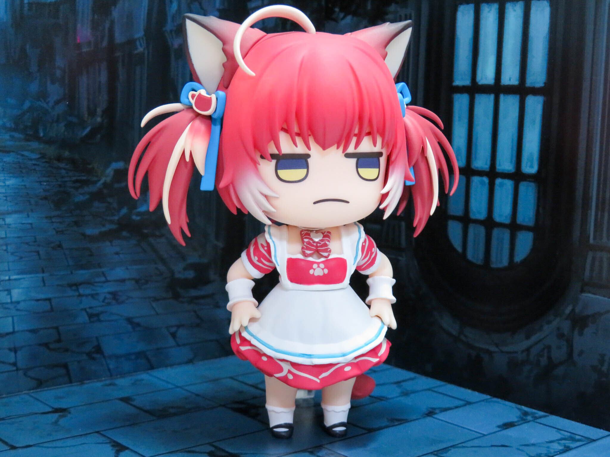 2709】 赤見かるび 髪パーツ ネコ耳ピッグテール ねんどろいど