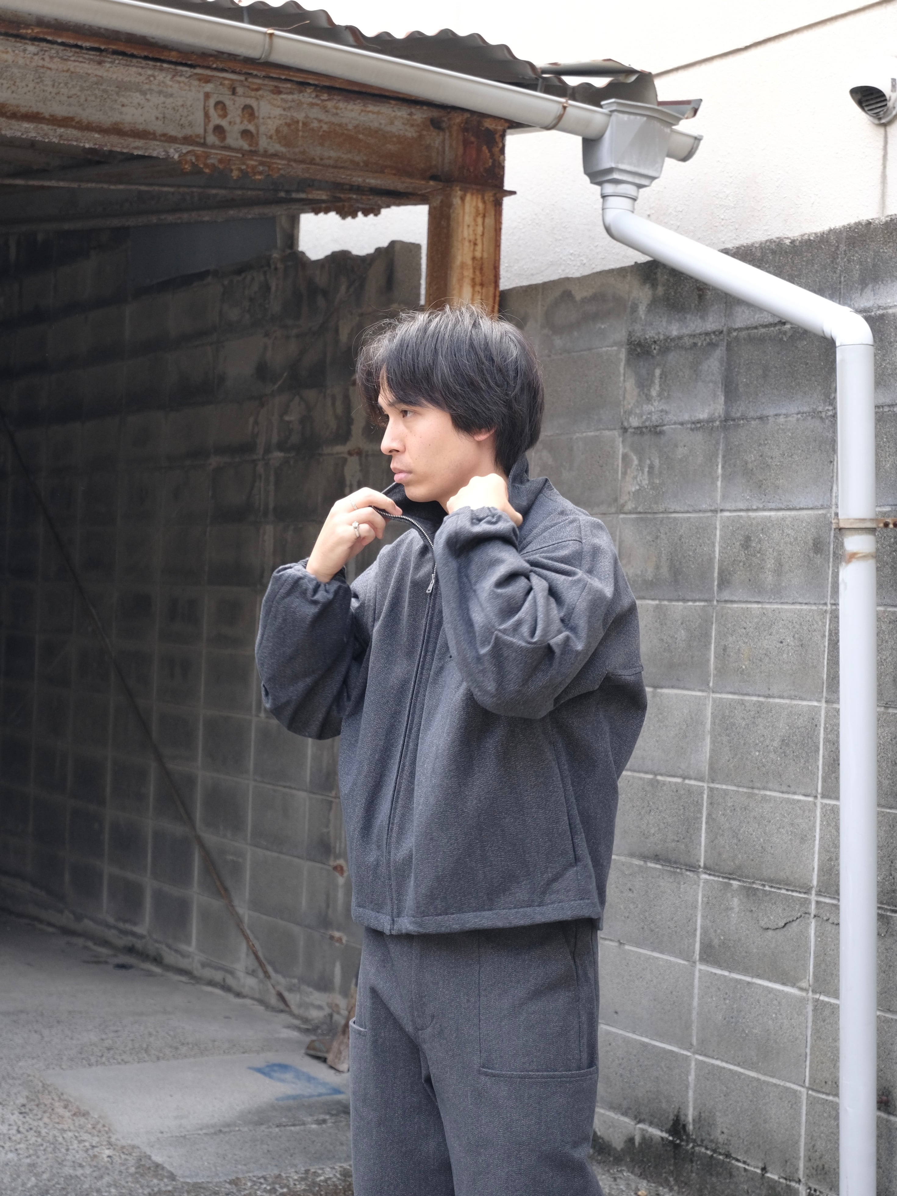 ENCOMING】 FRONT ZIP BLOUSON | THE OUR