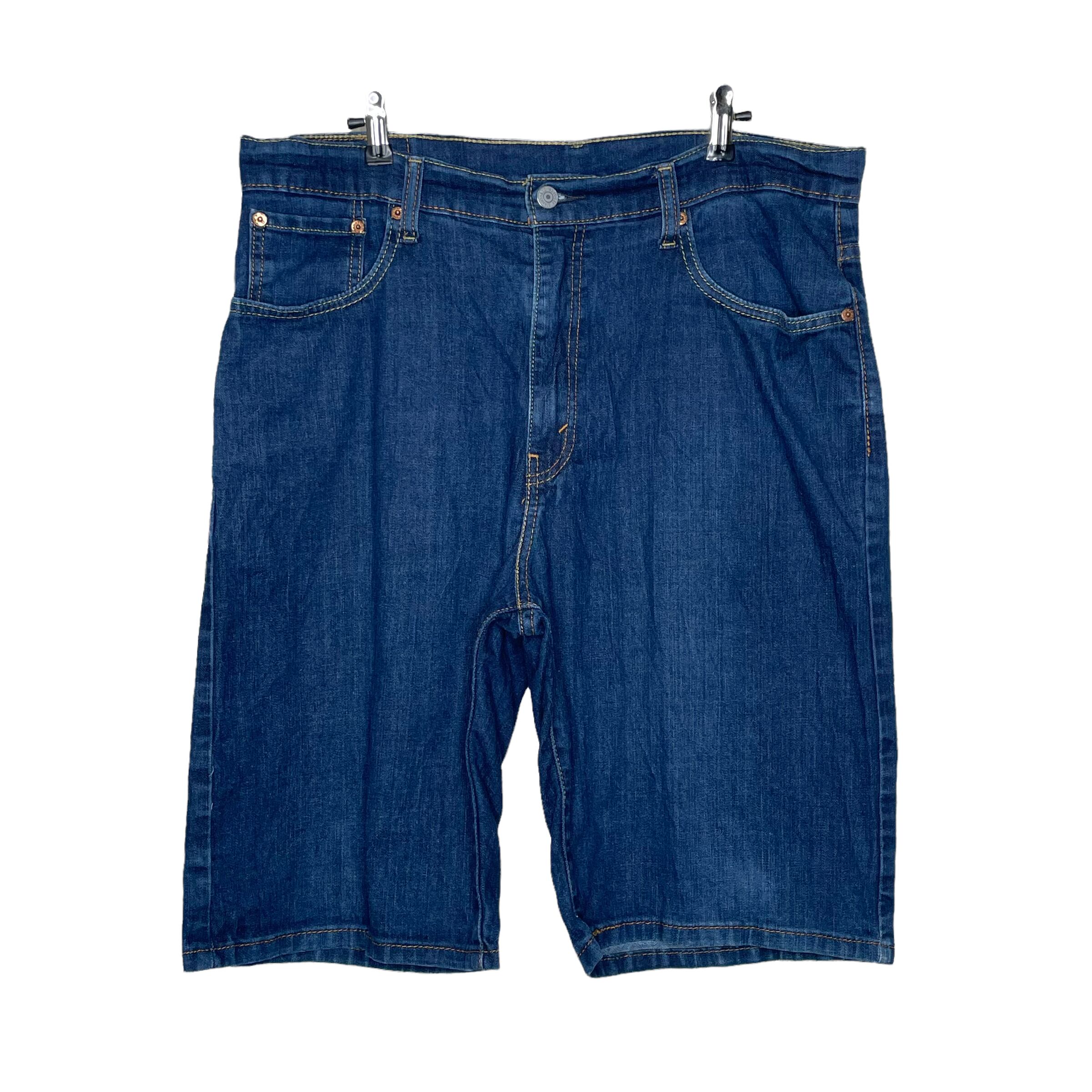 Levi's 569 デニムハーフパンツ W36 革パッチ | 古着屋OLDGREEN