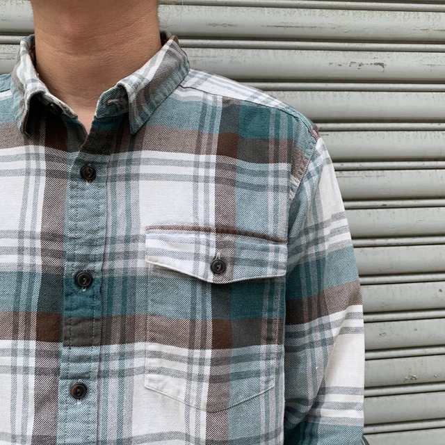 Patagonia パタゴニア フランネルシャツ M グレー系 2019年製