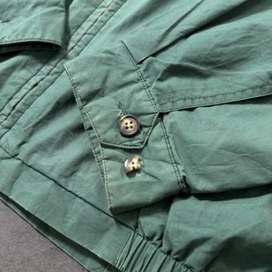 LANDS’END Harrington jacket green XL 古着