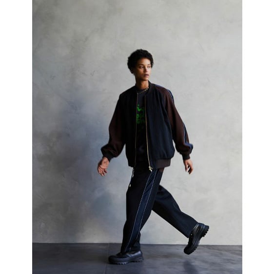 TAUPE/トープ　side line pants TAUPE/トープside line pants