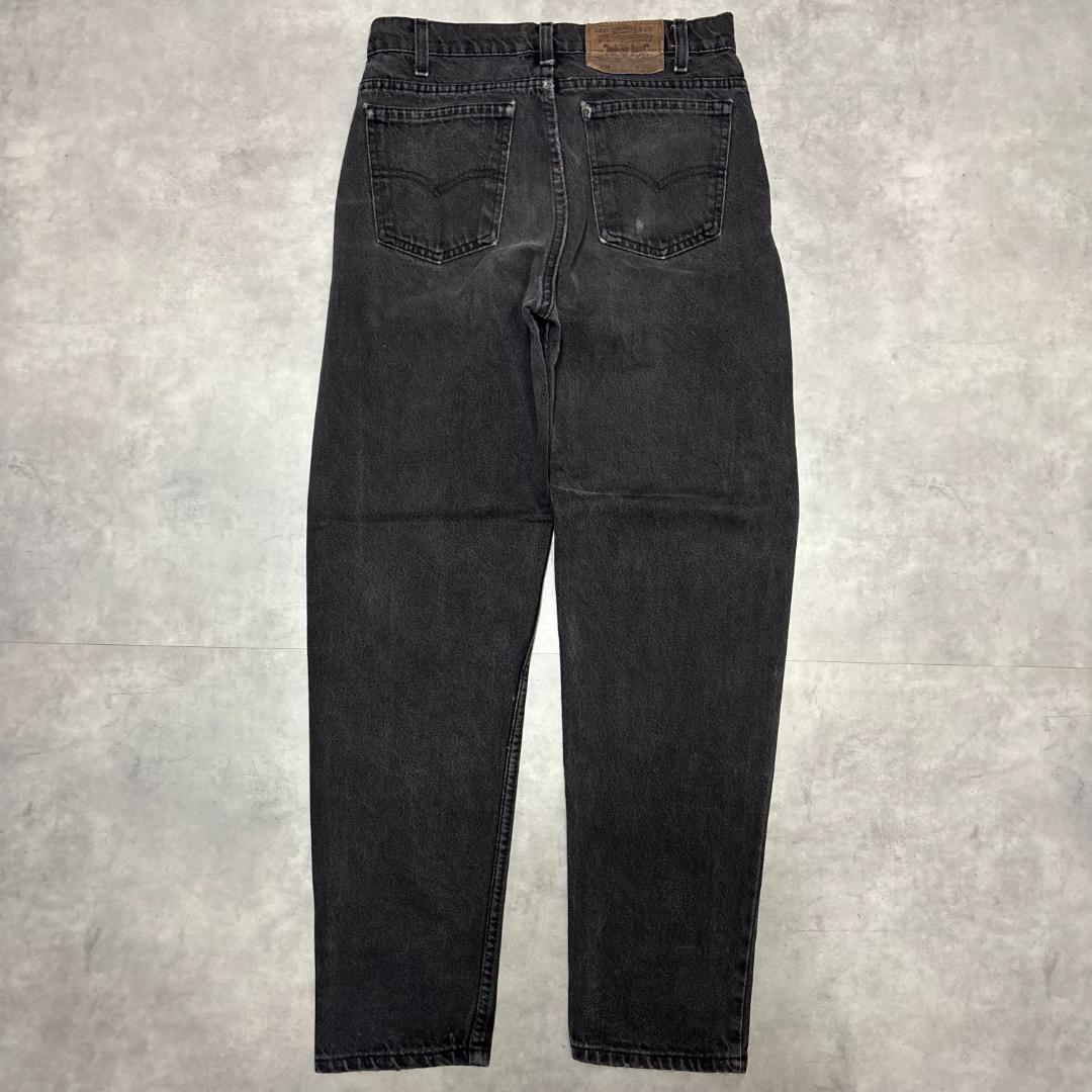 リーバイス550 Levis W31 ブラックデニム 古着 90s 20019 リーバイス550 Levis W31 ブラックデニム 古着 90s 20019 | fuufu