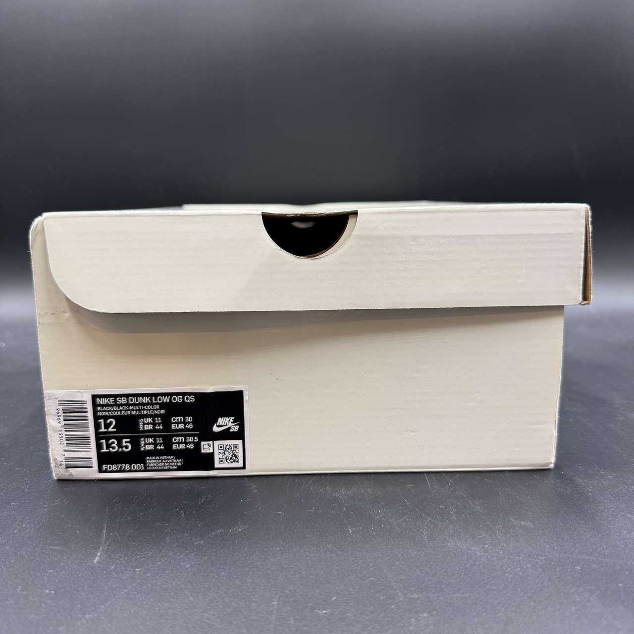 ×SUPREME DUNK SB LOW RAMMELLZEE FD8778-001