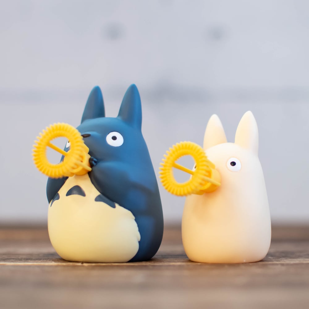 となりのトトロ ねこバスのおうち 中トトロ ぬいぐるみ シャボン玉