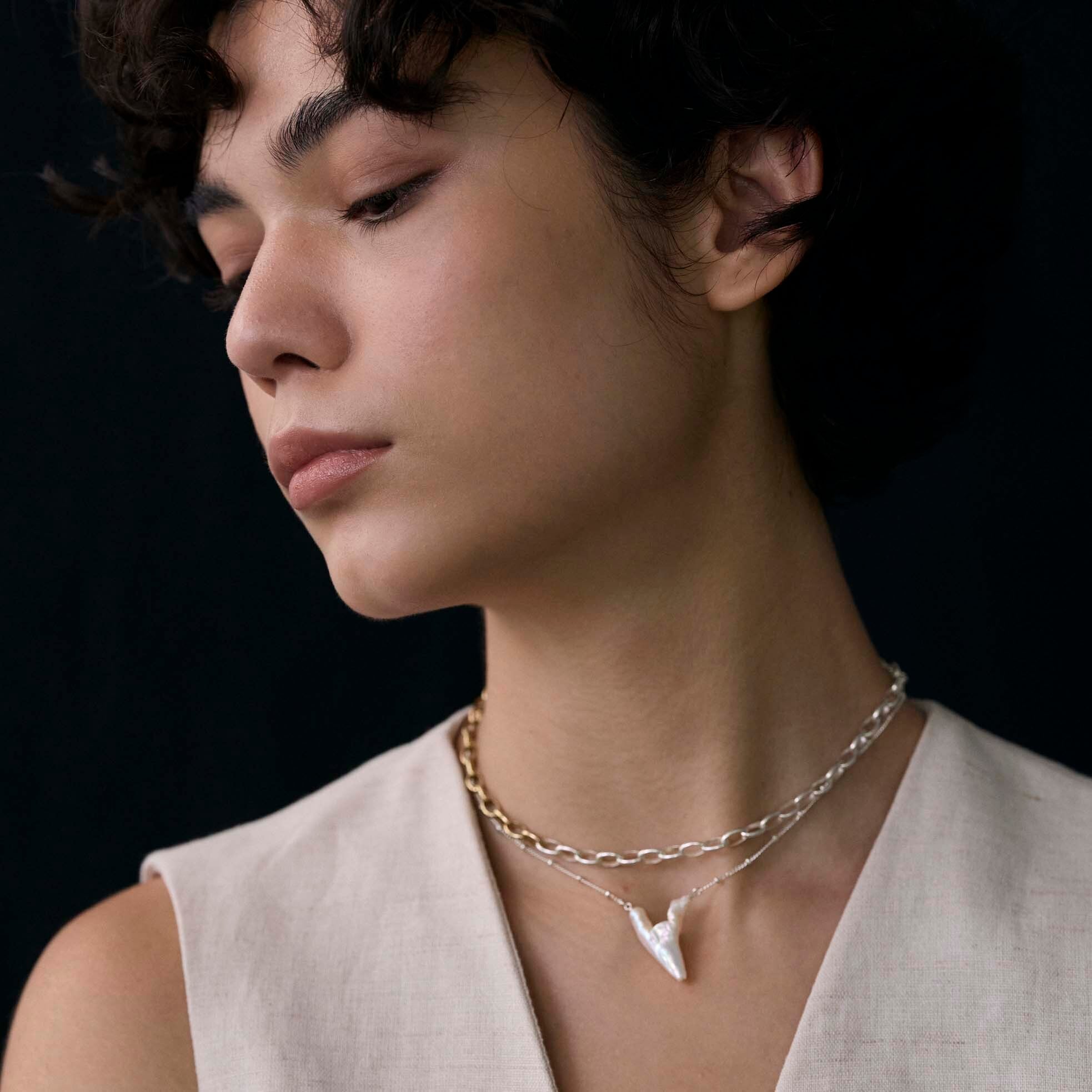 Bubble Code Necklace コードネックレス | Lemme.
