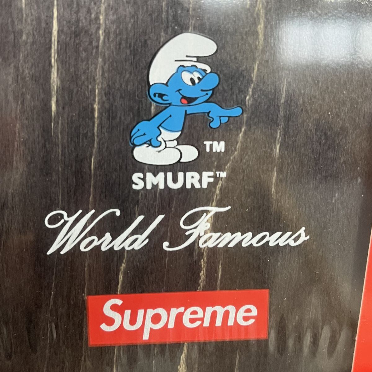 Supreme/シュプリーム AWSmurfs Skateboard/スマーフ スケート