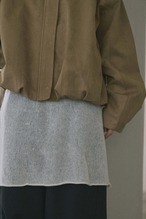 DU260719 Suede Volume Blouson【Outer Collection】