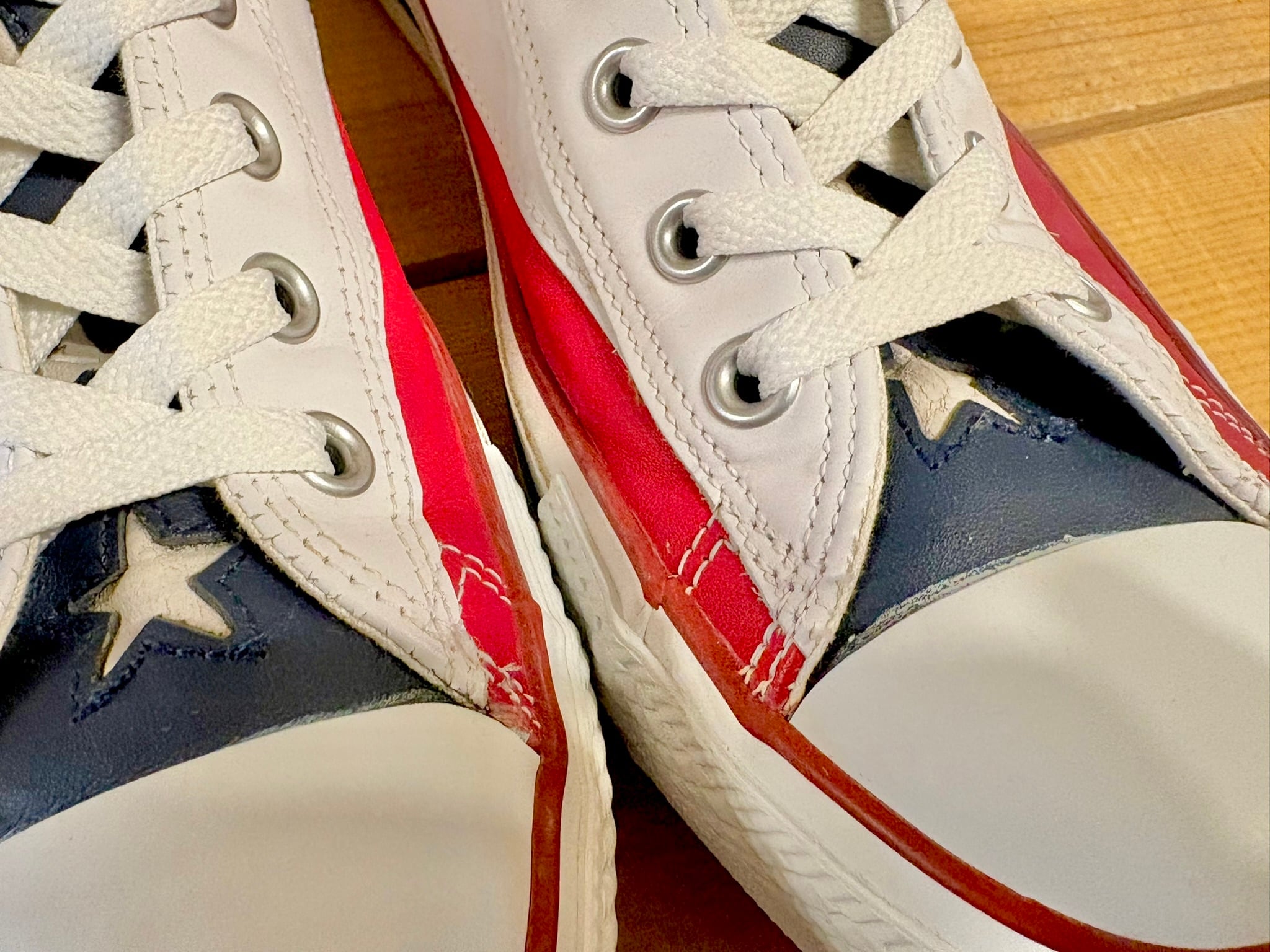converse（コンバース）ALL STAR LEATHER STARS&BARS TRICO(レザー