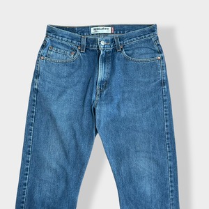 【LEVI'S】505  REGULAR FIT レギュラーフィット デニム ジーンズ ジーパン W32L30 エジプト製 テーパード リーバイス US古着