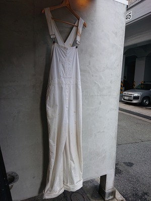 1940s UNKNOWN WHITE OVERALL