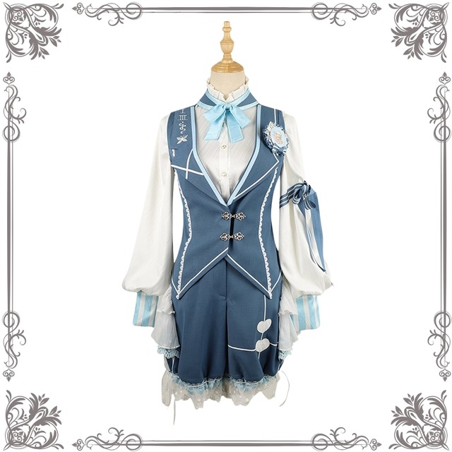 SEASONZ 王子系 少年装 かぼちゃパンツ ショートパンツ レース フリル かわいい イベント ステージ 舞台衣装