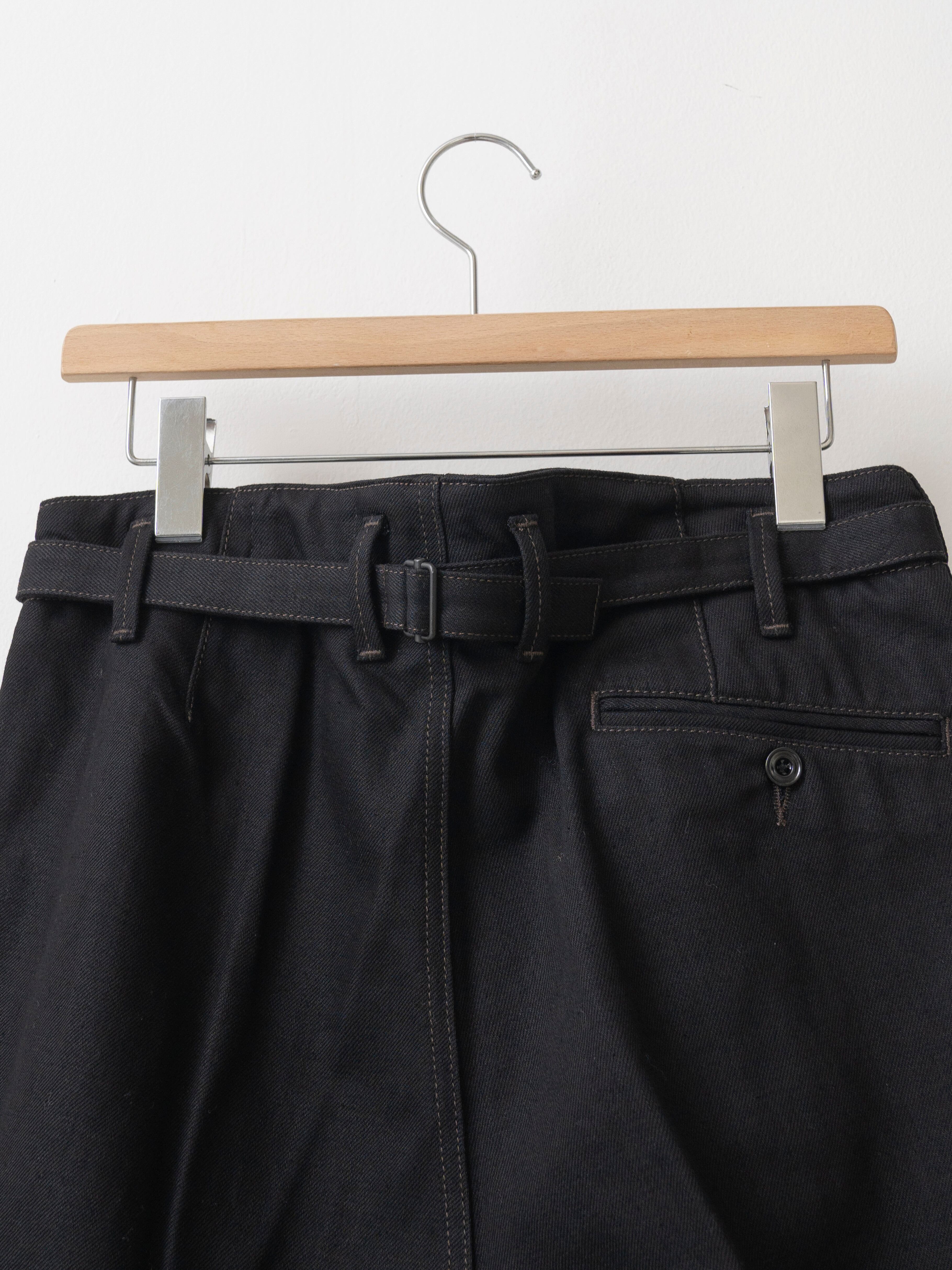 LEMAIRE MAXI CHINO BLACK PA1053 LD1000 | BEST PACKING STORE