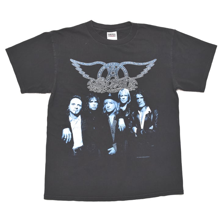 1997 AEROSMITH エアロスミス NINE LIVES ヴィンテージTシャツ 【L】 @AAB1412 | ヤング衣料店 powered  by BASE