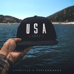 USA Snapback - Black