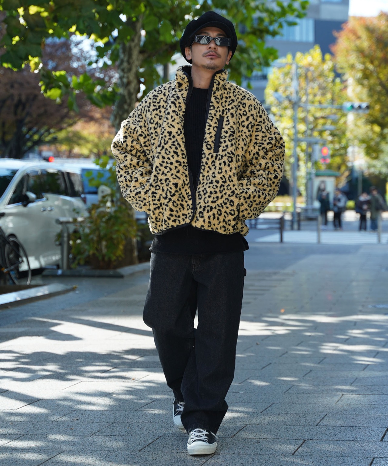 【#Re:room】LEOPARD BOA BLOUSON［REJ116］