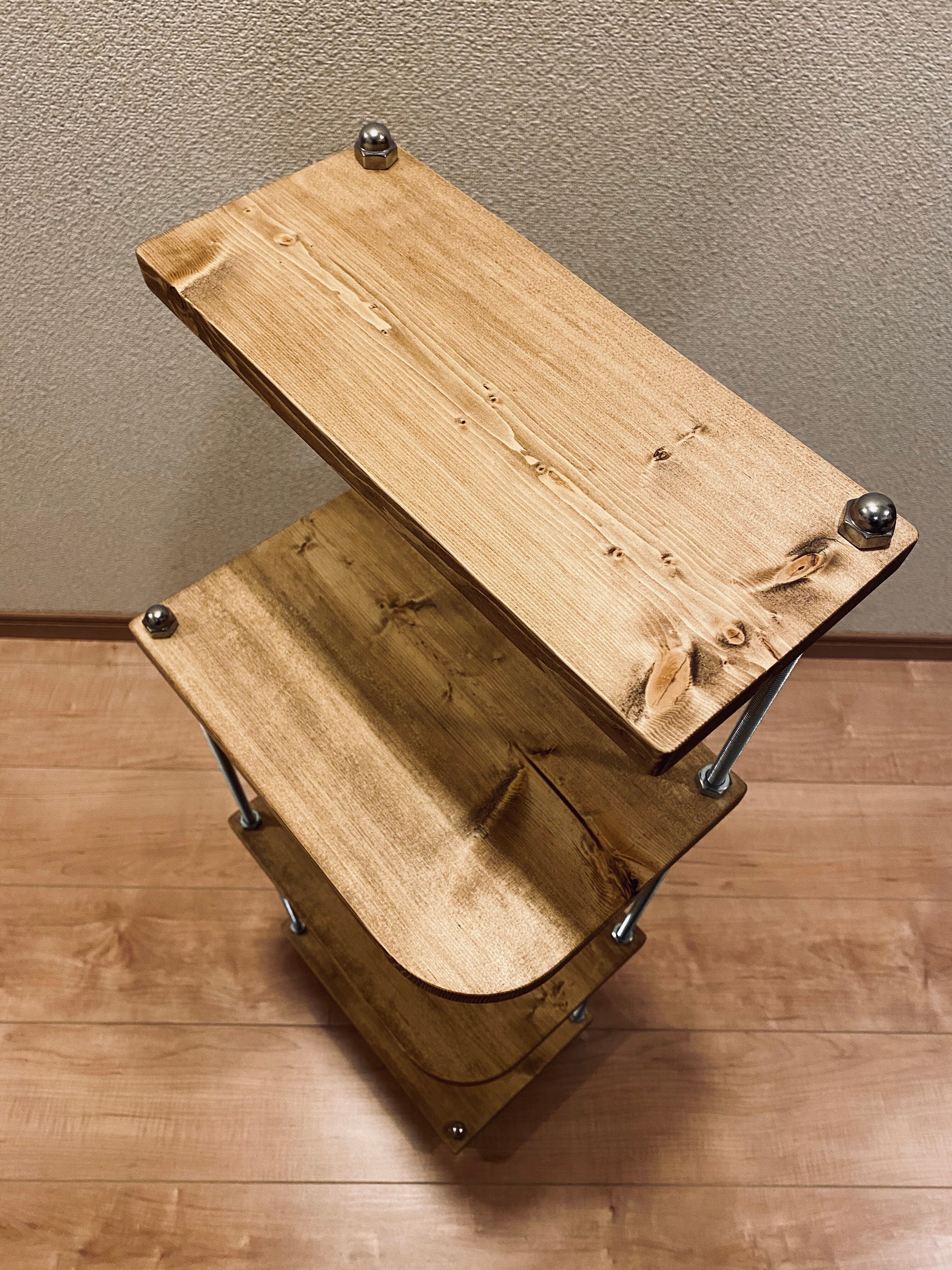driftwood×INDUSTRIAL 棚 ラック シェルフ コーナーラック オープン