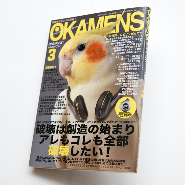 文庫型メモ帳　オカメンズ3月号