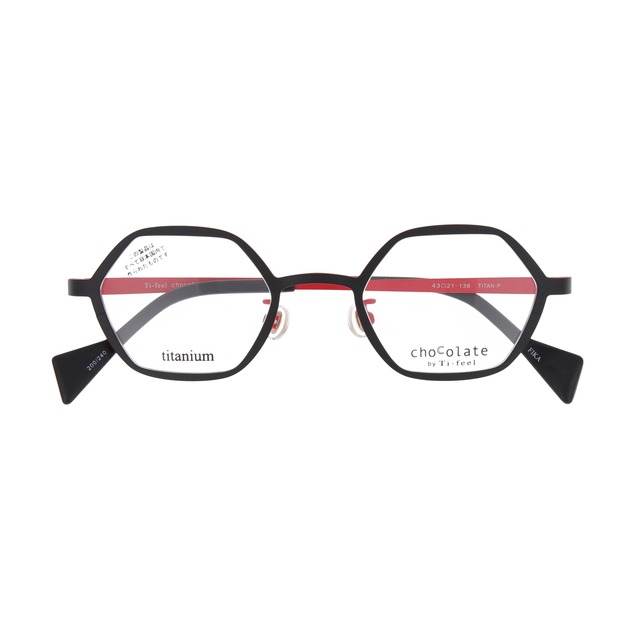 Fika (フィーカ) 200/240 黒/赤 ＜chocolate by Ti-feel＞