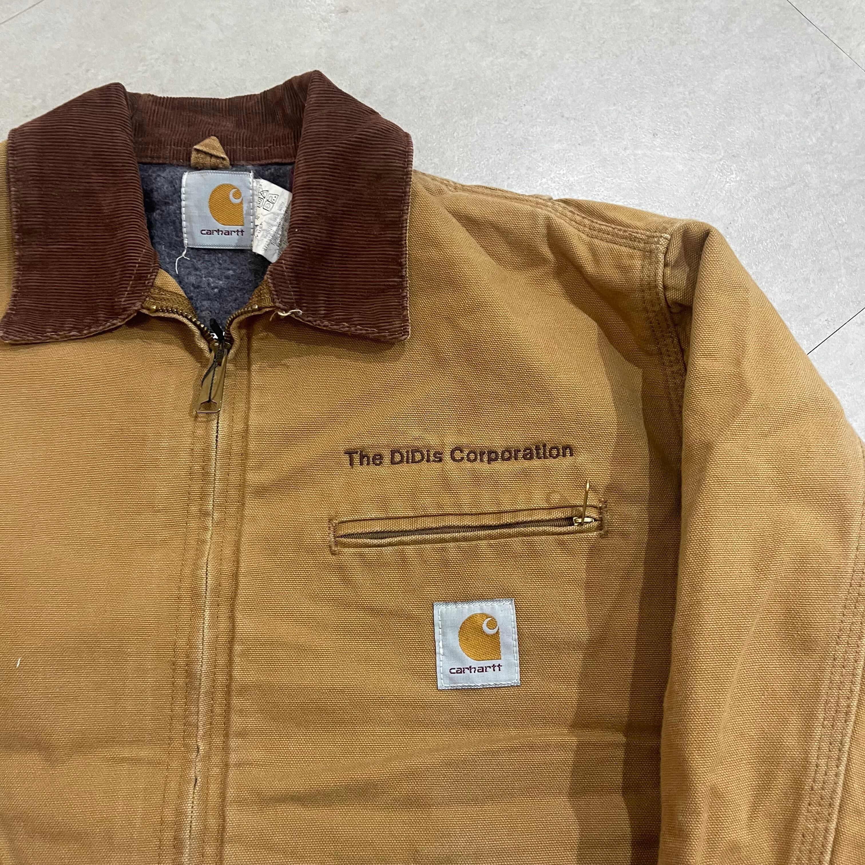 Carhartt カーハートデトロイトジャケット短丈アメカジベージュ
