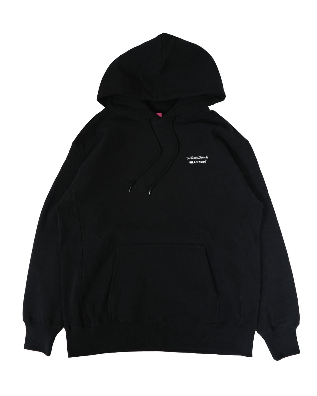 Eat,Sleep,Dress LOGO SWEAT PARKA "BLACK"