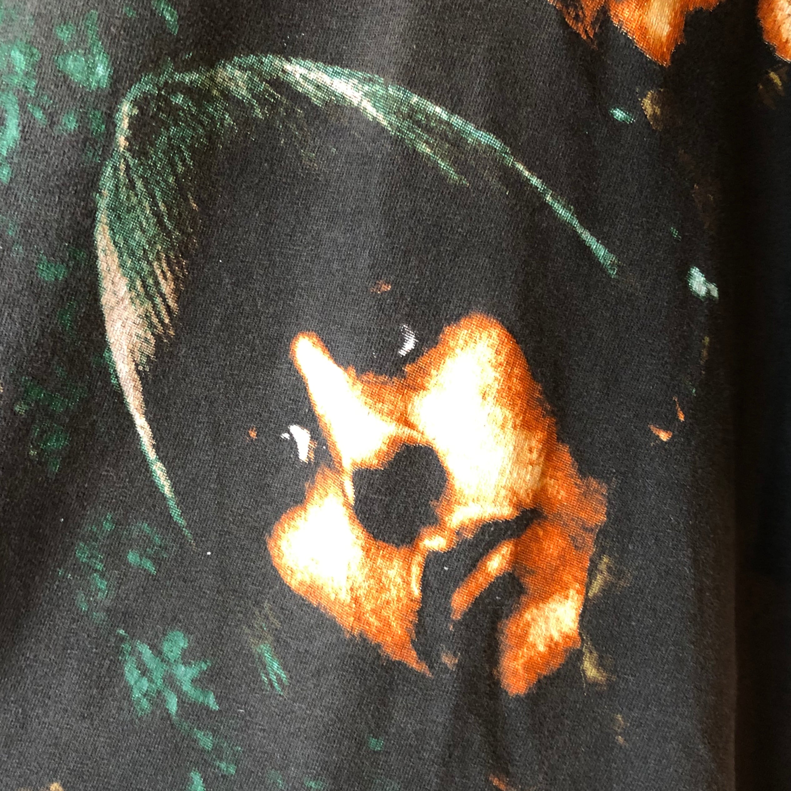 vintage 1990's THE BEATLES full print rock tee 