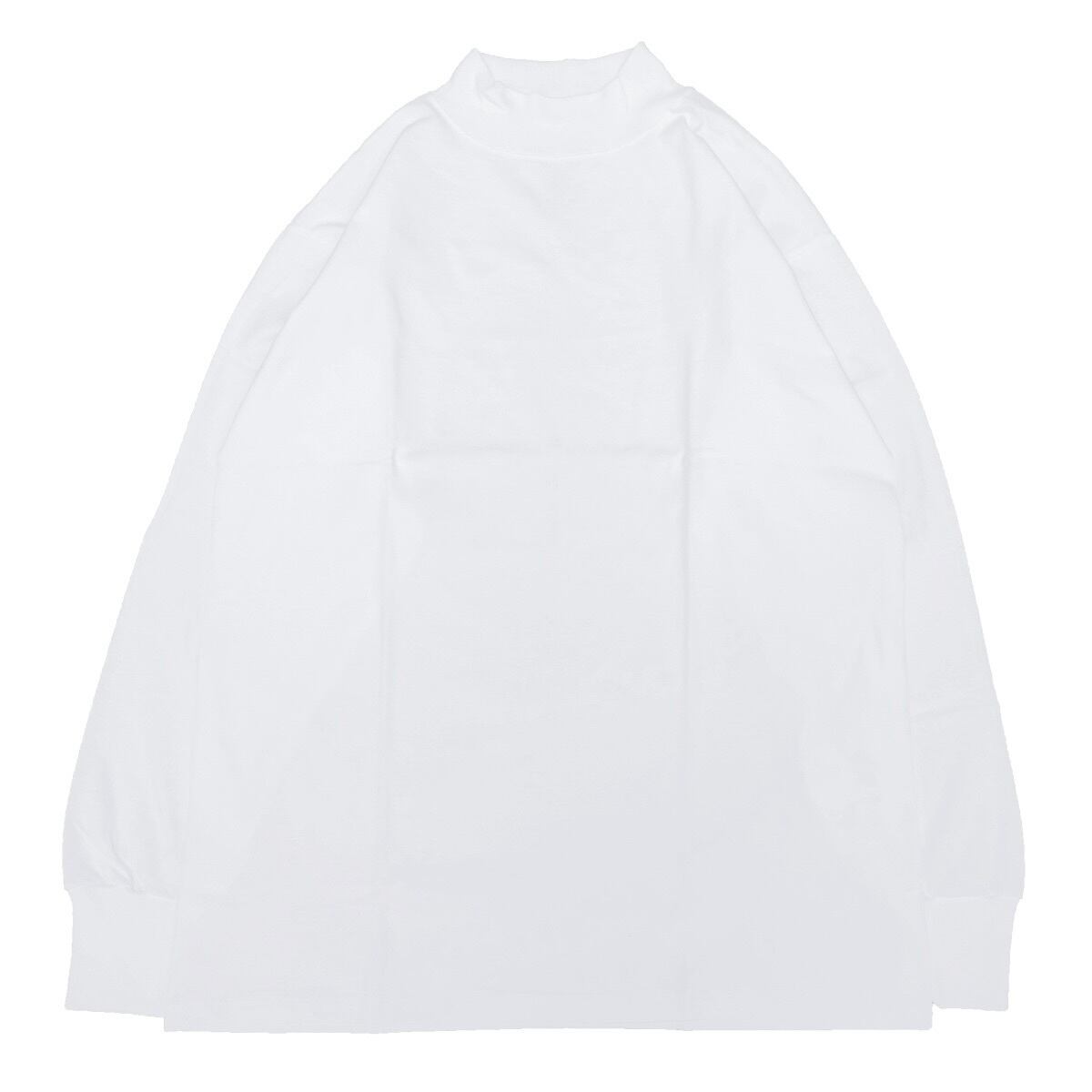 LIFEWEAR (ライフウェア) LONG SLEEVE MOCK NECK TEE ホワイト