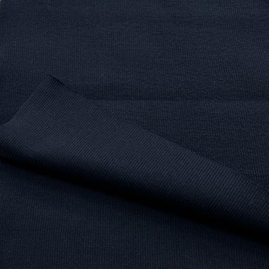 ★NY421◆2.5m◆綿ポリウレタンスパンテレコニット生地◆ネイビー