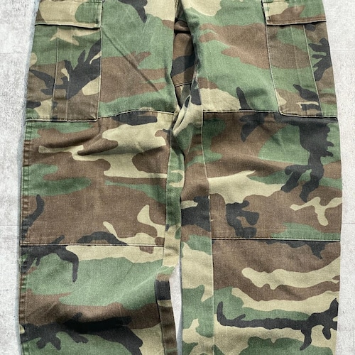 90s アメリカ軍 民間 ウッドランド カーゴパンツ SMALL-REGULAR 詳細写真3
