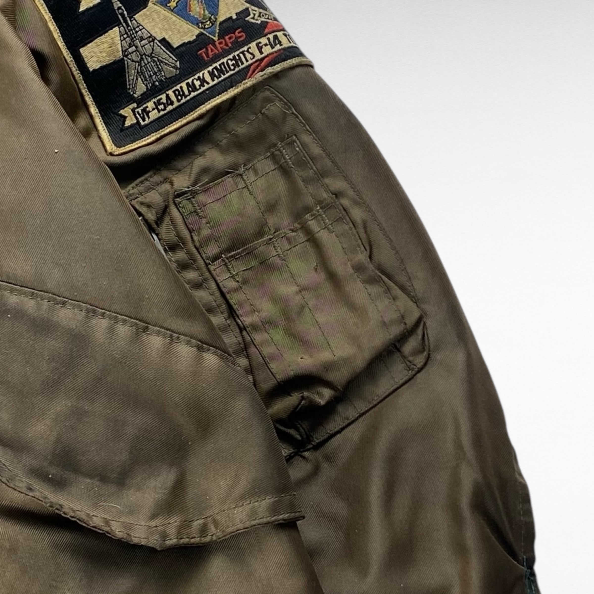 80's】 US.AIR FORCE 米軍実物 CWU-36P フライトジャケット L相当