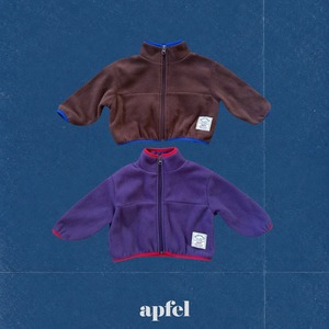 Apfel［取寄］jelly fleece zipup jacket 26winter