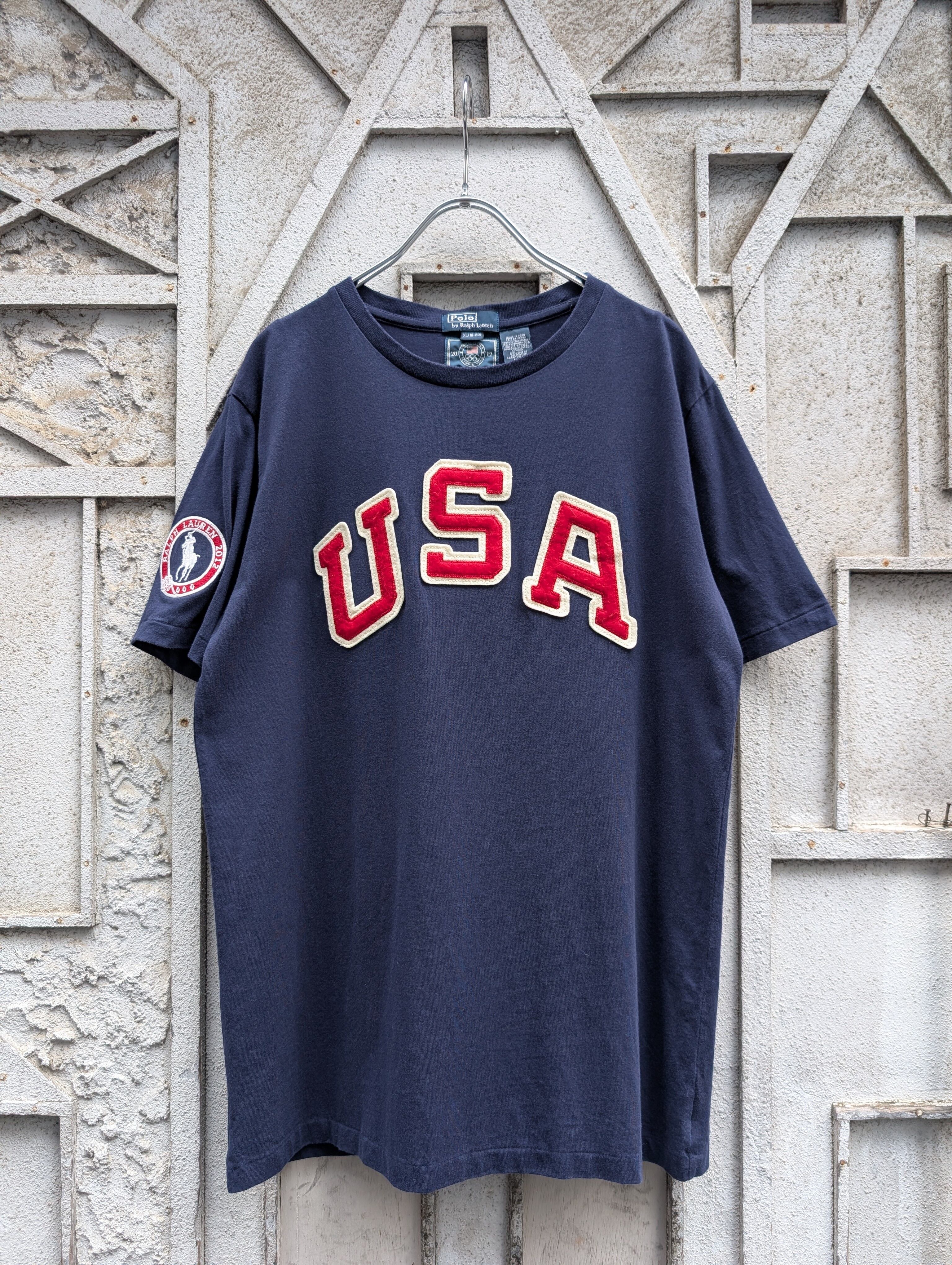 "POLO RALPH LAUREN" logo tee