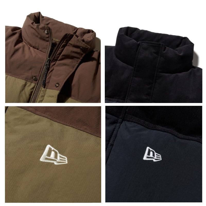 ニューエラ ダウンジャケット NEW ERA DOWN JACKET ダウン70% フェザー