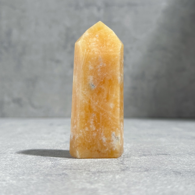 オレンジカルサイト タワー型21◇ Orange Calcite ◇天然石・鉱物・パワーストーン