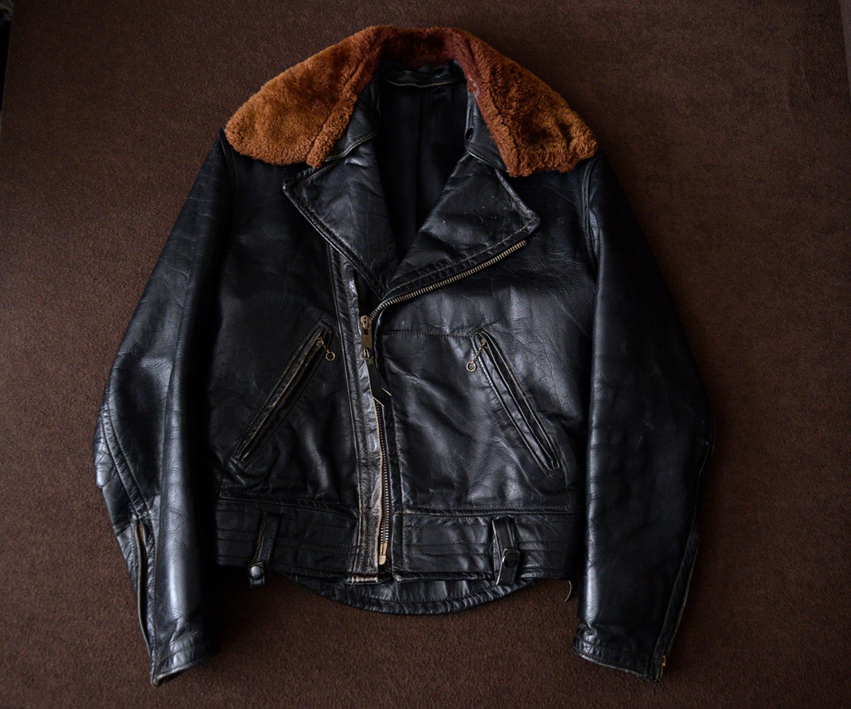 50s CAL LEATHER CHP JACKET | SECOND TIME GLORY | ヴィンテージ 